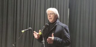 Η ομιλία του Δημήτρη Τραπεζιώτη στους εργαζόμενους του Δήμου Αγρινίου