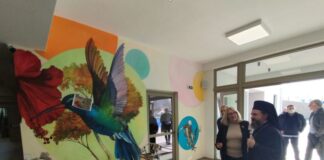 Eπίσκεψη Δαμασκηνού στο 7ο Γυμνάσιο Αγρινίου