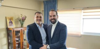 Η πρώτη συνάντηση του Σπύρου Διαμαντόπουλου με τον Περιφερειάρχη