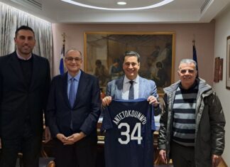 Συνάντηση Παπαναστασίου με τον πρόεδρο της Ε.Ο.Κ