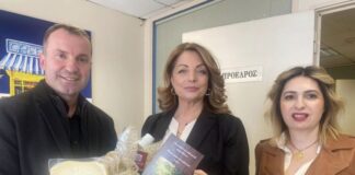 Την Άντζελα Γκερέκου είδε η Ένωση Ξενοδόχων Αιτωλοακαρνανίας