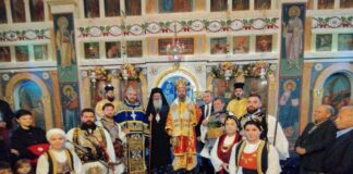 Δισαρχιερατική Θεία Λειτουργία στη Σταμνά