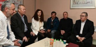 Σε Μεσολόγγι και Αιτωλικό ο Δημήτρης Κουτσούμπας – Επίσκεψη στο Νοσοκομείο, σύσκεψη με αγρότες