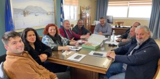 Συνάντηση Διαμαντόπουλου με το Σωματείο Εργαζομένων του Δήμου Μεσολογγίου