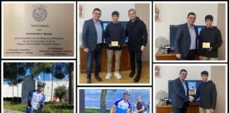 Ο Δήμος Ξηρομέρου τίμησε τον αθλητή Κωνσταντίνο Φραίμη