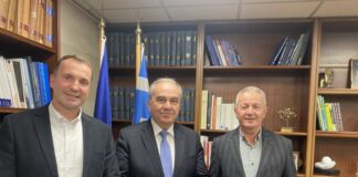 Το Ν. Παπαθανάση είδε η Ένωση Ξενοδόχων Αιτωλοακαρνανίας