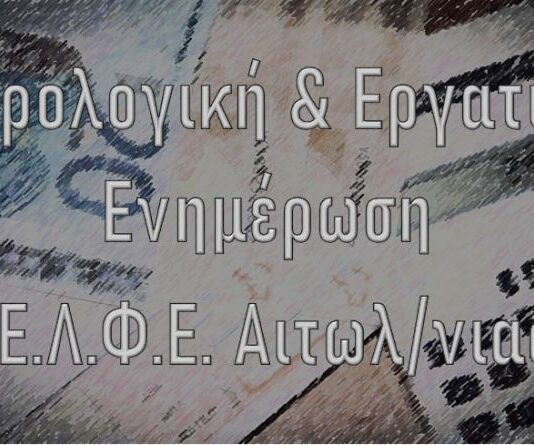 Ένωση Λογιστών Αιτωλοακαρνανίας: Ψηφιακές πλατφόρμες σε κρίση
