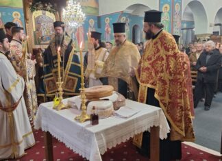 Ο εσπερινός του Αγίου Αλεξίου στα Κλεισορρεύματα