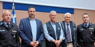 Σύσκεψη παρουσία Τουρνά για την πολιτική προστασία στην Περιφέρεια Δυτικής Ελλάδας