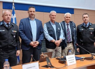 Σύσκεψη παρουσία Τουρνά για την πολιτική προστασία στην Περιφέρεια Δυτικής Ελλάδας
