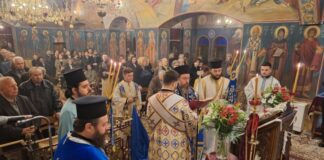 Η Β’ Στάση των Χαιρετισμών της Παναγίας στην Αγία Παρασκευή Αγρινίου