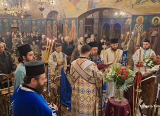 Η Β’ Στάση των Χαιρετισμών της Παναγίας στην Αγία Παρασκευή Αγρινίου