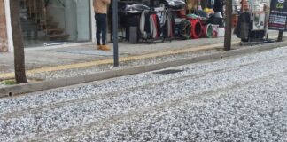 Τσικνοπέμπτη με… χαλαζόπτωση στο Αγρίνιο