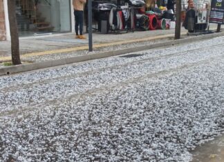 Τσικνοπέμπτη με… χαλαζόπτωση στο Αγρίνιο