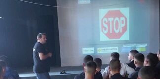 Ενημέρωση στους μαθητές του ΕΠΑΛ Μακρυνείας για την πρόληψη των τροχαίων συμβάντων