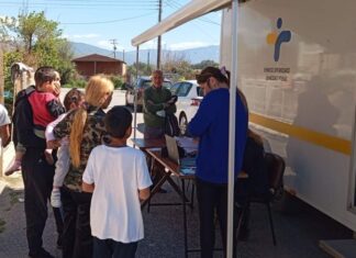 Εμβολιασμός κατά της ιλαράς από το Κέντρο Κοινότητας Δήμου Ναυπακτίας και κλιμάκιο του ΕΟΔΥ