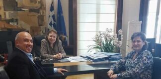 Ναύπακτος: Συνάντηση Γκίζα με Μενδώνη και Βικάτου