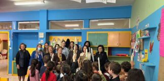 Επίσκεψη του ΚΑΠΗ Μεσολογγίου στο 3ο Νηπιαγωγείο