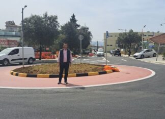 Στην κυκλοφορία ο δεύτερος κυκλικός κόμβος της οδού Μαβίλη
