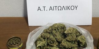 Δύο συλλήψεις για ναρκωτικά στο Αιτωλικό