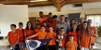 Βράβευσε την ομάδα καγιάκ του ΝΟΜ ο Δήμαρχος Μεσολογγίου