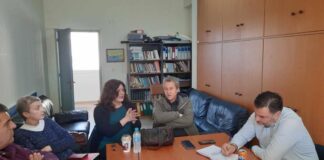 Συνάντηση Σκιαδαρέση με το Σύλλογο των υπαλλήλων της Περιφέρειας στο Μεσολόγγι