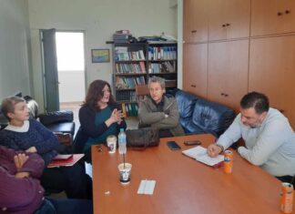 Συνάντηση Σκιαδαρέση με το Σύλλογο των υπαλλήλων της Περιφέρειας στο Μεσολόγγι