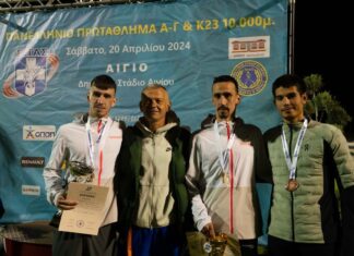 ΓΑΣ Αγρινίου: Πρωταθλητές ανδρών ο Κώστας Σταμούλης, νέων ο Νίκος Σταμούλης