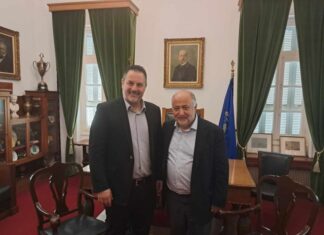 Συνάντηση Διαμαντόπουλου με το Δημήτρη Τσιόδρα