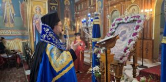 Η Γ’ Στάση των Χαιρετισμών της Παναγίας στο Θέρμο