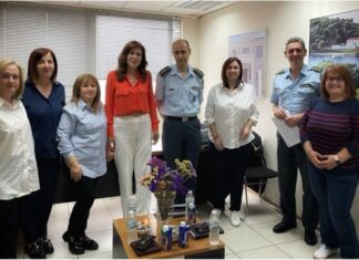 Συνεργασία με τη Αστυνομική Διεύθυνση Αιτωλίας για την αντιμετώπιση των περιστατικών ενδοοικογενειακής βίας