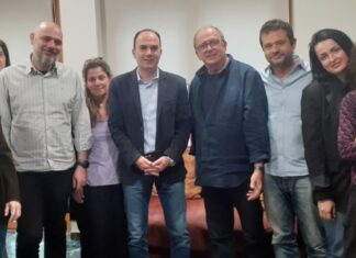 Eπίσκεψη Δημητρογιάννη στο Κέντρο Ψυχικής Υγείας Αγρινίου