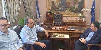 Στο Δημαρχείο Αγρινίου ο Σωκράτης Φάμελλος