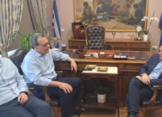 Στο Δημαρχείο Αγρινίου ο Σωκράτης Φάμελλος