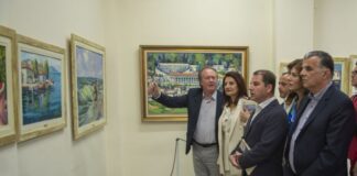 Πινακοθήκη με έργα του Χαράλαμπου Ζαχαρόπουλου απέκτησε το 2ο Δημοτικό Σχολείο Αγρινίου