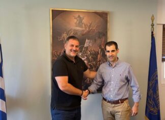 Συνάντηση Διαμαντόπουλου με τον Αντιπεριφερειάρχη Υποδομών