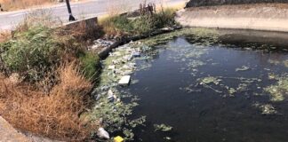 Η Λαϊκή Συσπείρωση Μεσολογγίου καταγγέλλει τη ΔΕΥΑΜ για την ακαθάριστη τάφρο των ομβρίων