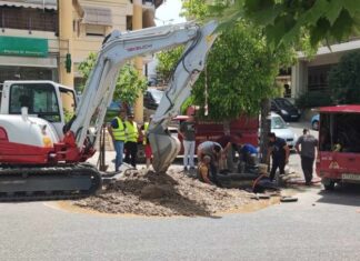 Διαμαρτύρεται ο Εμπορικός Σύλλογος Αγρινίου για τα έργα του φυσικού αερίου