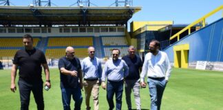 Νέα έργα στις παρεμβάσεις αναβάθμισης στο γήπεδο του Παναιτωλικού