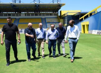 Νέα έργα στις παρεμβάσεις αναβάθμισης στο γήπεδο του Παναιτωλικού