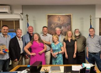 Συνάντηση Δημάρχου Μεσολογγίου με αντιπροσωπεία από τις ΗΠΑ