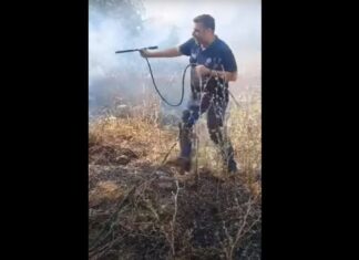 Στην πρώτη γραμμή με τη μάνικα στα χέρια ο Μαυρομμάτης