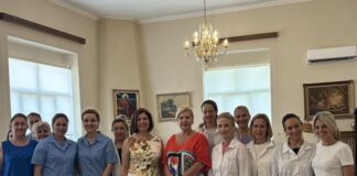 Επισκέψη της Γεωργίας Ντάτσικας στο «Σελίβειο Γηροκομείο Μεσολόγγιου»