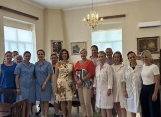 Επισκέψη της Γεωργίας Ντάτσικας στο «Σελίβειο Γηροκομείο Μεσολόγγιου»