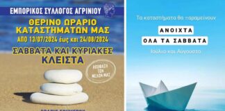 «Οι μεν και oι δεν» με τα Σάββατα των καταστημάτων στο Αγρίνιο