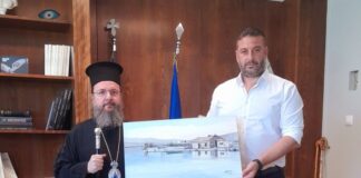 Εθιμοτυπική επίσκεψη του Μητροπολίτη Δαμασκηνού στον Αντιπεριφερειάρχη Αιτωλοακαρνανίας