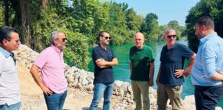 Επίσκεψη Μαυρομμάτη και Γιαννόπουλου σε έργα υποδομών στην Αιτωλοακαρνανία