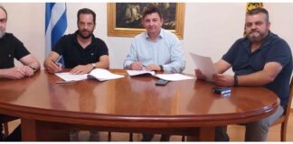 Υπογραφές στο μεγαλύτερο έργο ύδρευσης στην ιστορία του Δήμου Ξηρομέρου