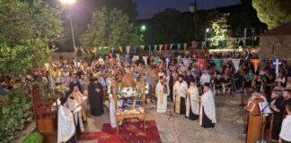 Η Απόδοση της Εορτής της Κοιμήσεως της Θεοτόκου στη Μητρόπολη Αιτωλίας και Ακαρνανίας