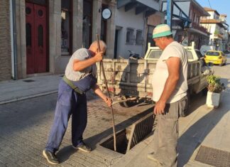 Εντατικές εργασίες καθαρισμού φρεατίων στο Δήμο Μεσολογγίου